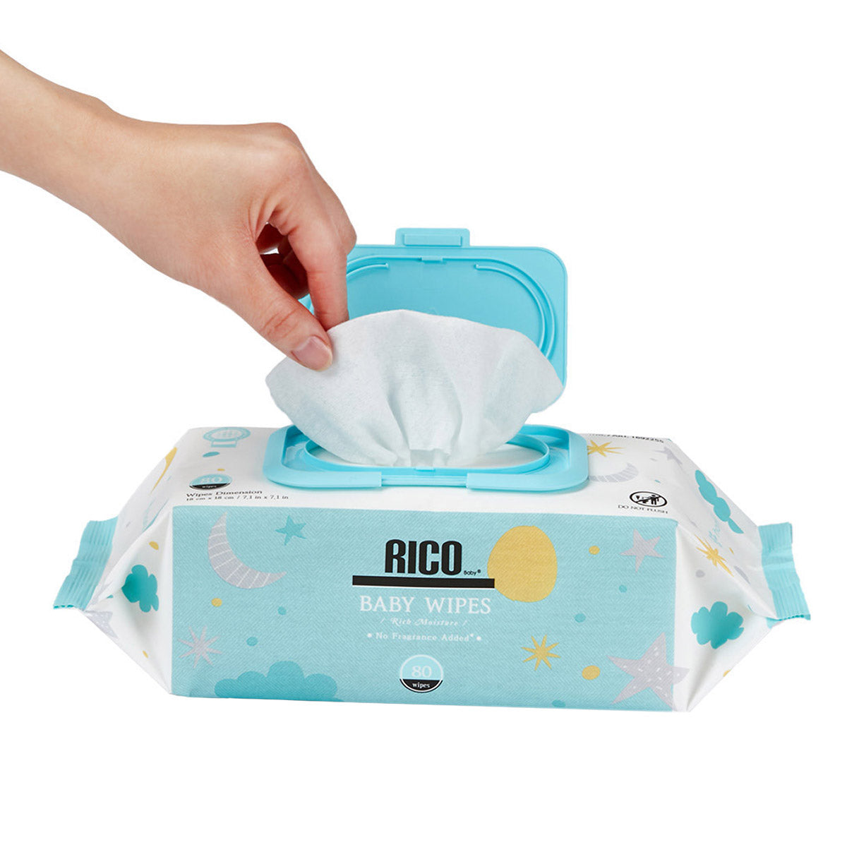 RICO Baby Wipes, 720 - Count