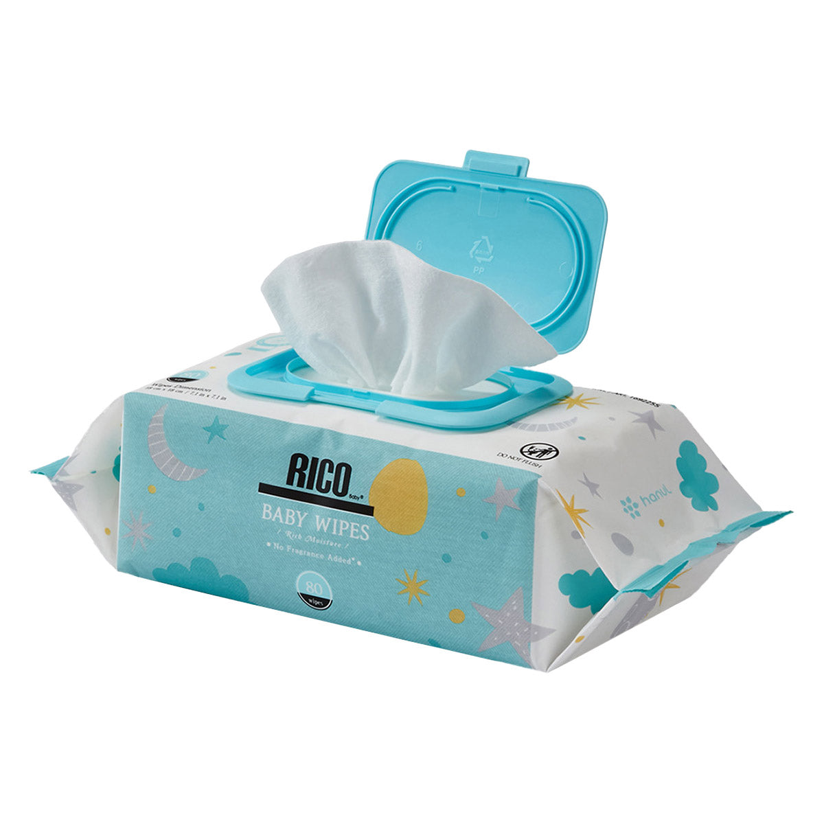 RICO Baby Wipes, 720 - Count