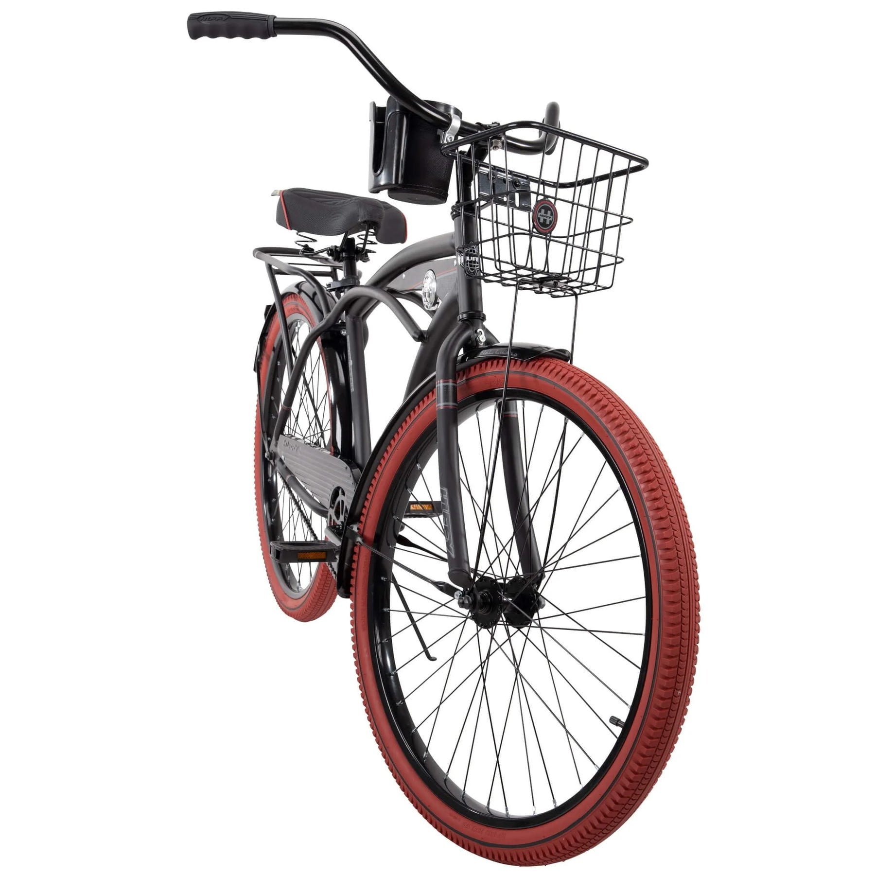 Huffy 26" Nel Lusso Men'S Cruiser Bike, Matte Black